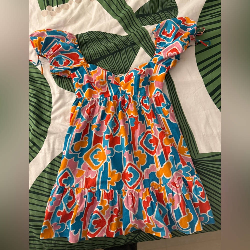 Amanda Uprichard Multicolor Babydoll Dress